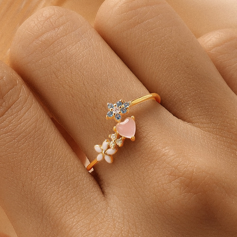Cuore Blooming Ring