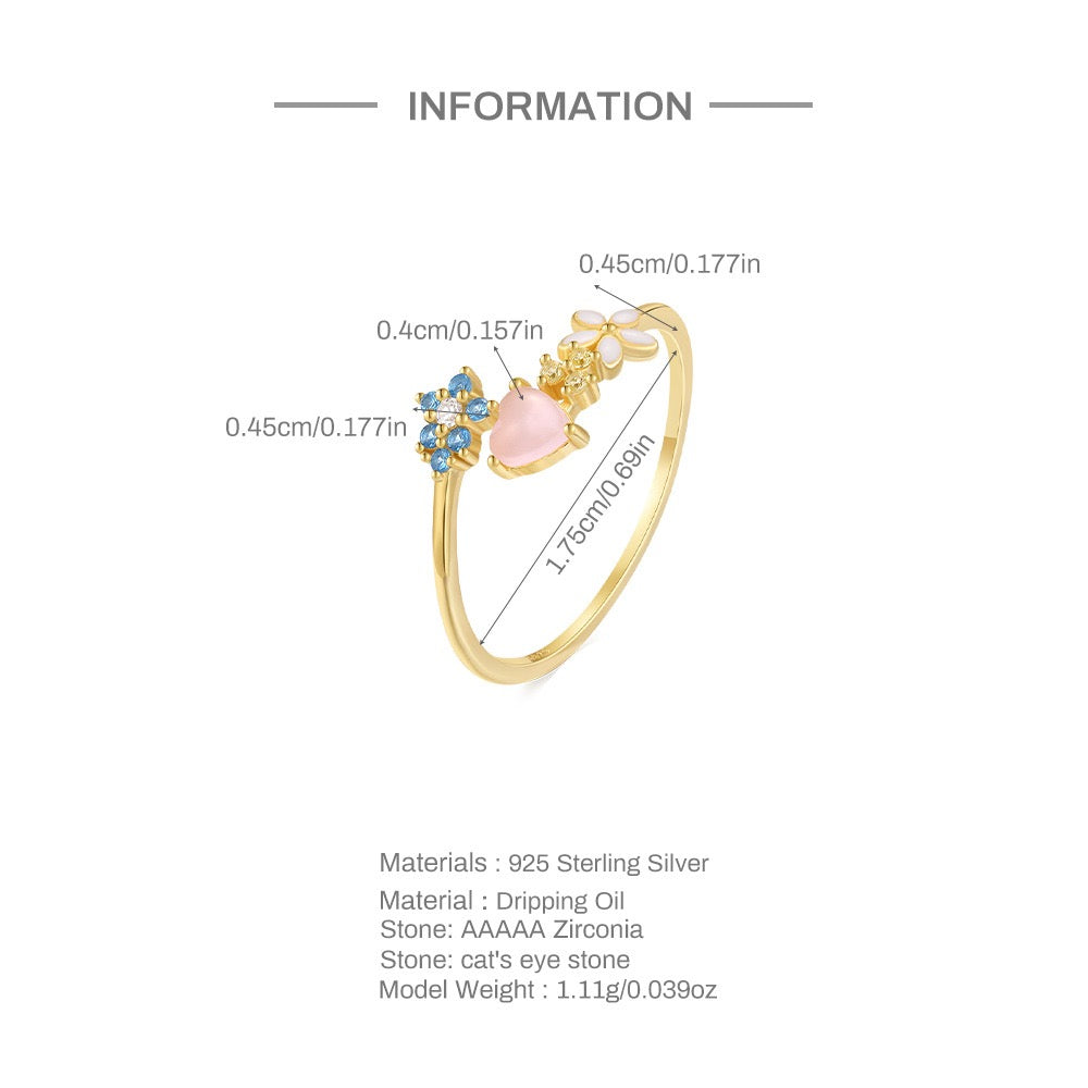 Cuore Blooming Ring