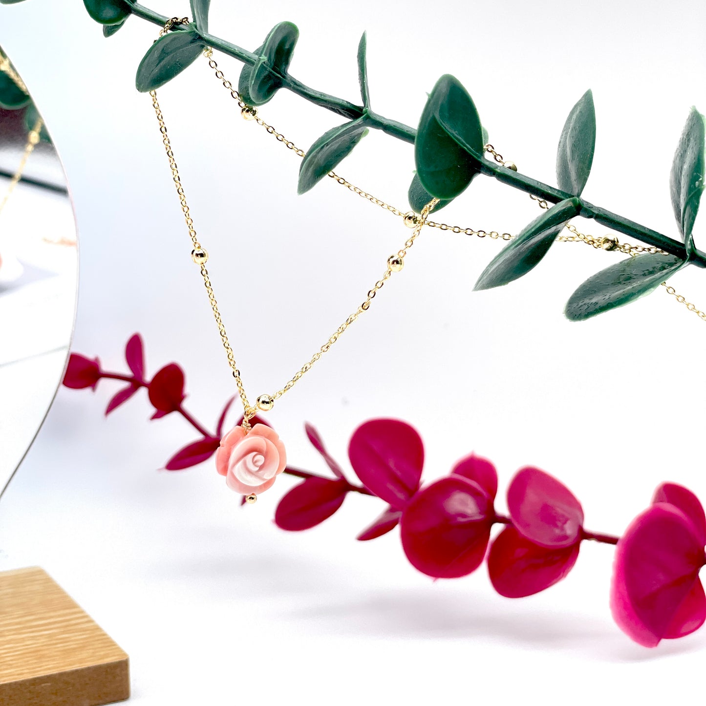 Rose Chain Necklace