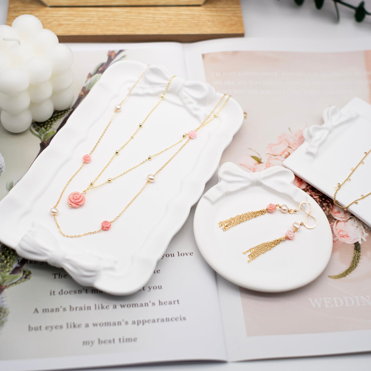 Rose Chain Necklace