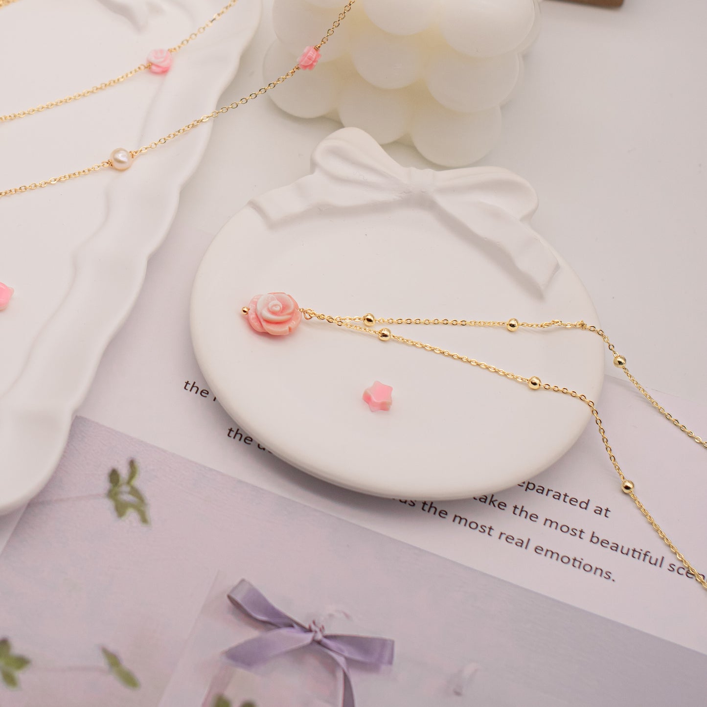 Rose Chain Necklace